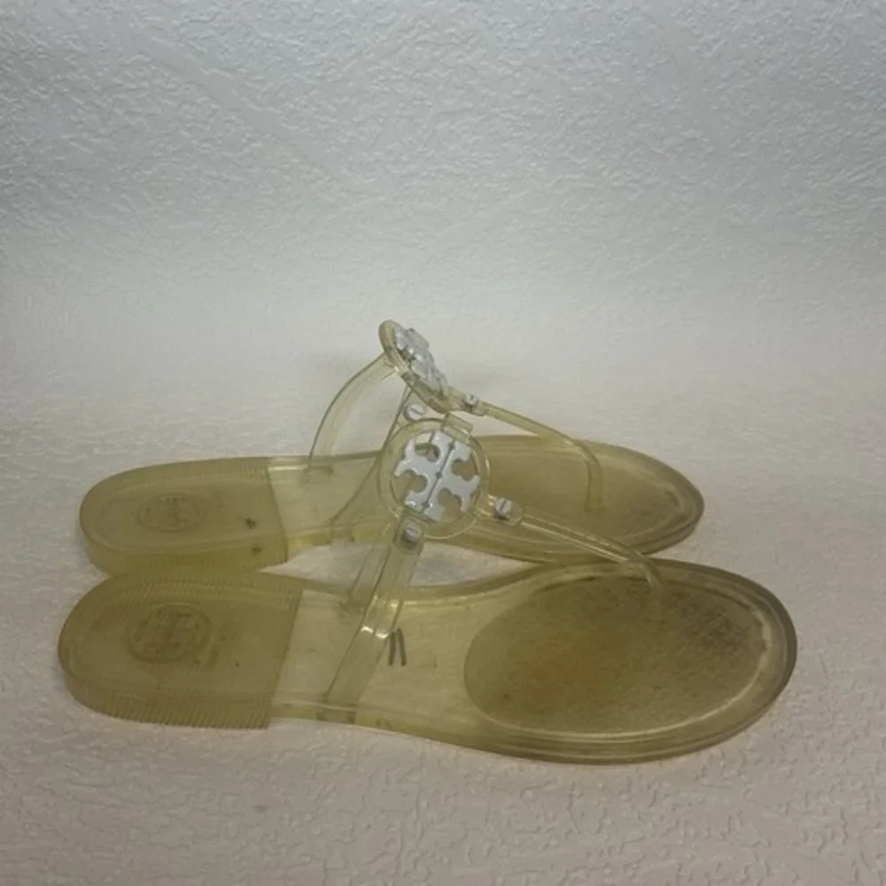 Tory Burch Mini Miller Thong Jelly Flip Flops Sandals Beach Women 6 China Rubber